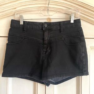 BDG Super High Rise Black Shorts Size 28W